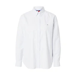 Tommy Jeans Bluza svetlo modra/bela