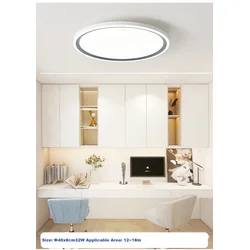 Sanxiongjiguang Plafonska lampa LED, 32 W, Bela
