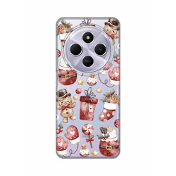 Silikonska maska za Xiaomi Redmi 14C/Redmi A4, Cozy Christmas