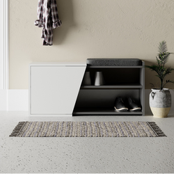 Hanah home Cipelarnik Antracit-Beli