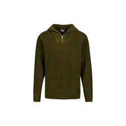 No Excess Pulover temno zelena
