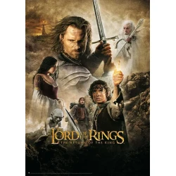 Schmidt - Puzzle Gospodar prstanov: Kraljeva vrnitev, Herr der Ringe - 1 000 kosov