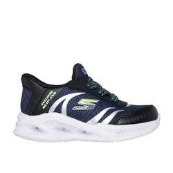 Skechers Patike za dečake Meteor-Lights-Brisk-Beams, Slip-Ins, 403848N-NVBK, Teget
