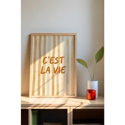 Dekorativna slika u okviru - Multicolor MDF slika