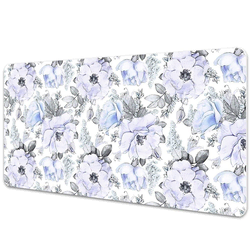 Decormat Podloga za pisalno mizo Modre vrtnice 120x60 cm