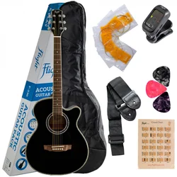 FLIGHT kitara, akustični set F-230 BLK