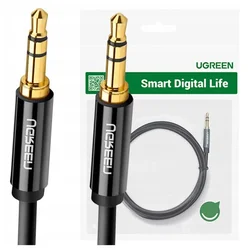 UGREEN AV112 AUX kabl 3.5mm 1m gold crni