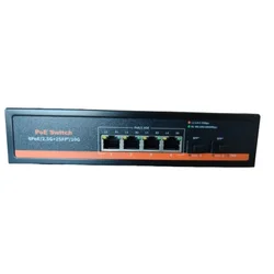 Exelink smx1006p neupravljivi poe switch 4x1/2.5g base-t (poe/poe+),2x1g/10 GE base-x sfp+ porta ( exe219 )