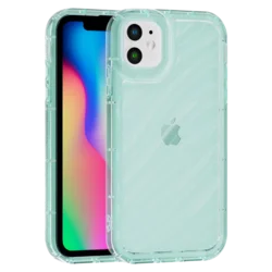 Aurora Wave maska za iPhone 11 - zelena