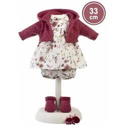 Llorens P33-146 obleka za lutko velikosti 33 cm