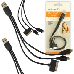 Polnilni kabel BC USB Micro Type-B za iPhone Apple Lightning 8-pinski 30-pinski 3v1