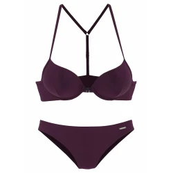 BRUNO BANANI Push-Up-Bikini, rdeča