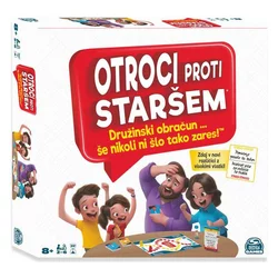 Spin Master družabna igra Otroci proti staršem mala slo