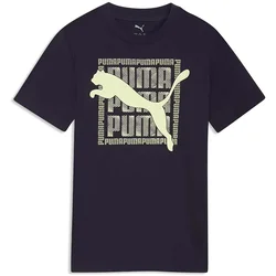 Puma Graphic Cat Tee B Modra