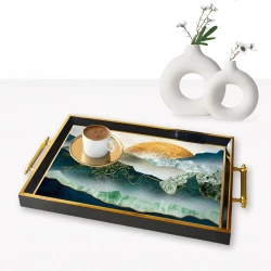 Aberto Design Poslužavnik TPA9870 50 x 29 x 3.5 cm, Šareni