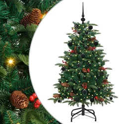 Umjetno božićno drvce Zelena 150 cm PVC i Metal i Plastika