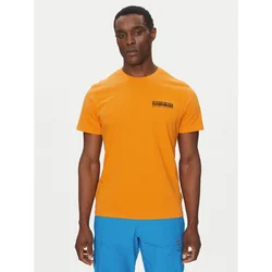 Napapijri Majica S-Vignoni NP0A4ILX Oranžna Regular Fit