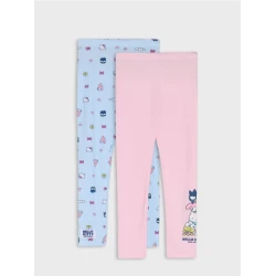 Sinsay - Komplet od 2 para helanki Hello Kitty - svetlo plava