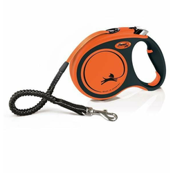 Flexi Povodac Xtreme Tape Black/Orange L