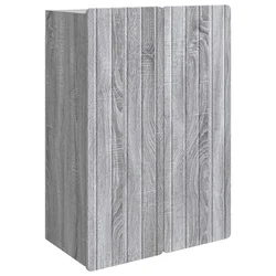 Ormar za montažu na zid Siva Sonoma 66 x 34,5 x 92 cm