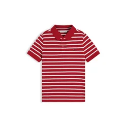 TOMMY HILFIGER Majica rdeča/bela