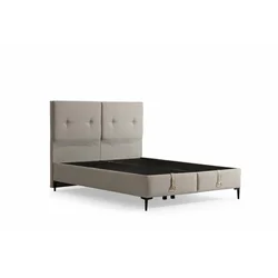 Hanah Home Osnova za krevet sa uzglavljem Bade, 120x123x200 cm, Bež