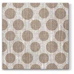 Serviete za decoupage tehniko Dots on Linen - 1 kos (Serviete)