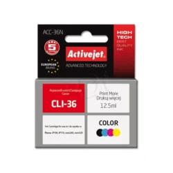 Activejet ACC-36N nadomestna barvna kartuša za Canon (CLI-36), 12.5 ml