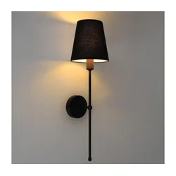 Zidna lampa MADELA 1xE14/40W/230V crna
