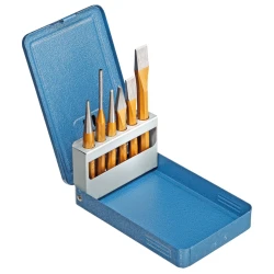 Gedore Kombinovani Set izbijača i sekača u metalnoj kutiji 106 D, 6 komada