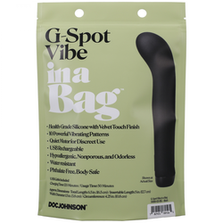 Doc Johnson in a Bag G-Spot Vibrator Black