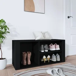Ormarić za cipele crni 100 x 35 x 45 cm od konstruiranog drva