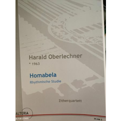 OBERLECHNER:HOMABELA ZITHER QUARTETT