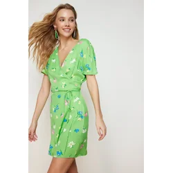 Trendyol Milla Ženska haljina Twoss24El00161, Zelena