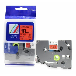 Brother - Traka TZ2-441 18mm crno na crveno