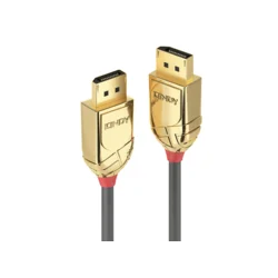 Lindy Gold Line DisplayPort 1.4 kabel, 2 m, moški/moški