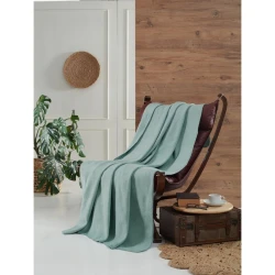 Hanah home Ćebe Brighton Cotton, 130 x 170 cm, Menta