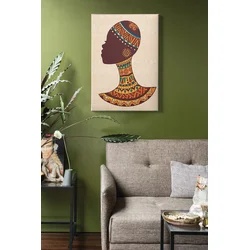 Wallity Slika Kanvas Tablo-213, 50x70 cm