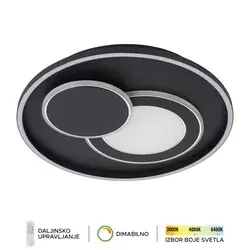LED plafonska lampa F2106-24C BK