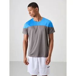 Tommy Life Majica T-Shirts modra / siva
