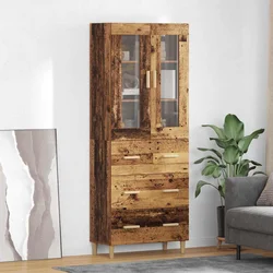 Highboard s ladicama Staro drvo 69,5 x 34 x 180 cm