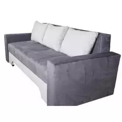 TROSED drvo, tekstil svetlosiva, tamnosiva