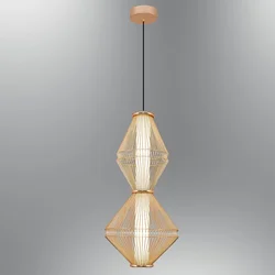 Opviq Luster 3224-2-03, 16W LED, 3000k, 1600 lm, 25cm Zlatne boje