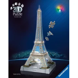 Ravensburger 3D slagalica A?felova kula sa svetlom, 216 delova