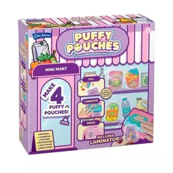 Puffy Pouches: komplet obeskov Pufi – majhna trgovinica