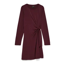 Vero Moda Maternity Obleka VMMJilll vinsko rdeča