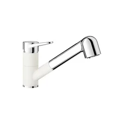 Blanco slavina wega-s ii silgranit look bela/hrom hd ( 526421 )
