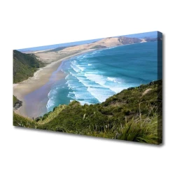tulup.si Slika na platnu Plaža morje landscape 140x70 cm