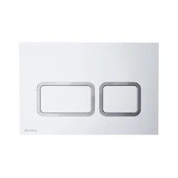 Ravak X01739 - Taster za ispiranje TWIN 24,7x16,5 cm bela