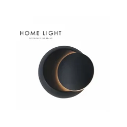 LUNA 257 Zidna lampa, 5W 3000K, Crna